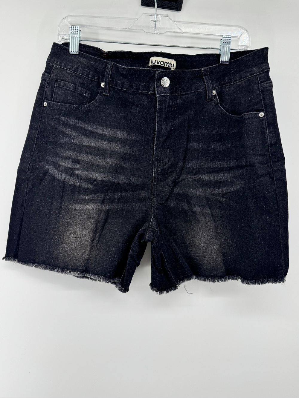 Luvamia Women's High Waisted Denim Shorts